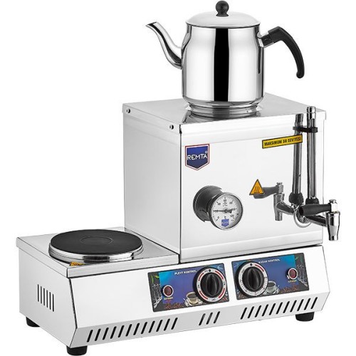 TEK DEMLİKLİ PLEYTLİ ÇAY OCAĞI 13LT.