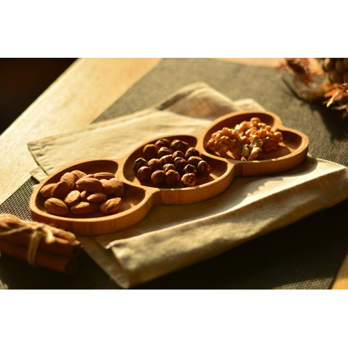 Amor 3 Bölmeli Kalp Çerezlik